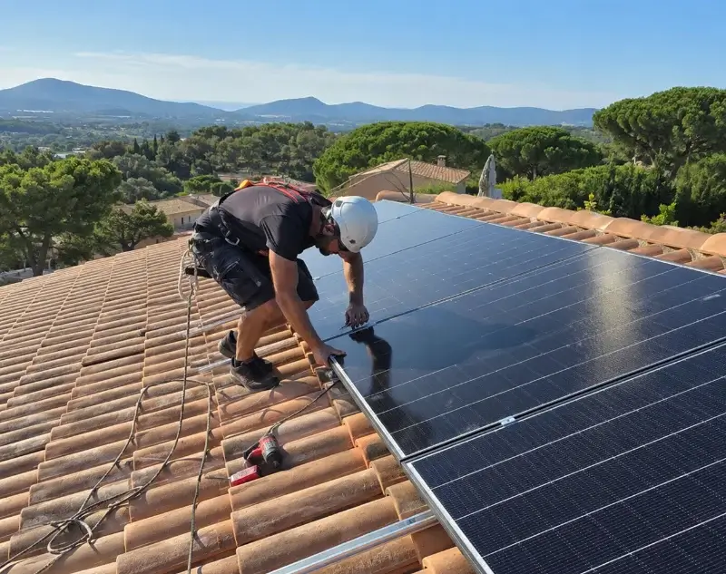 Installateur panneaux solaires Aguts — pose photovoltaïque sur toiture